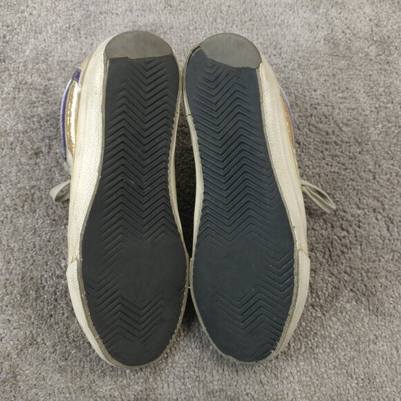 Golden Goode Slide Flag LTD Sneakers Distressed Designer Skate Shoes - Picture 10 of 16